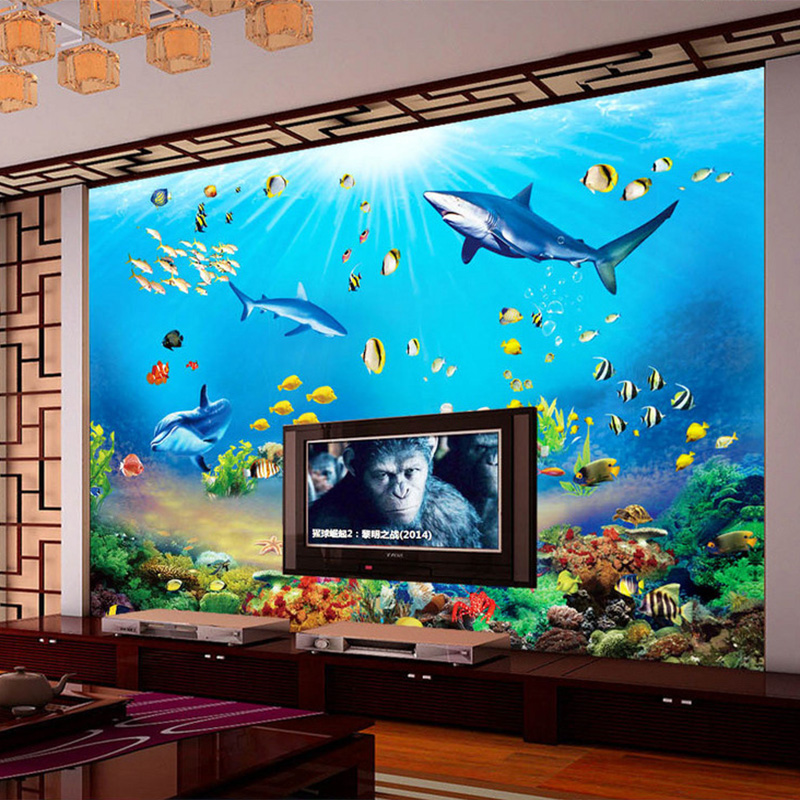 Aquarium Fish Live Wallpaper - Papier peint photo mural HD Monde