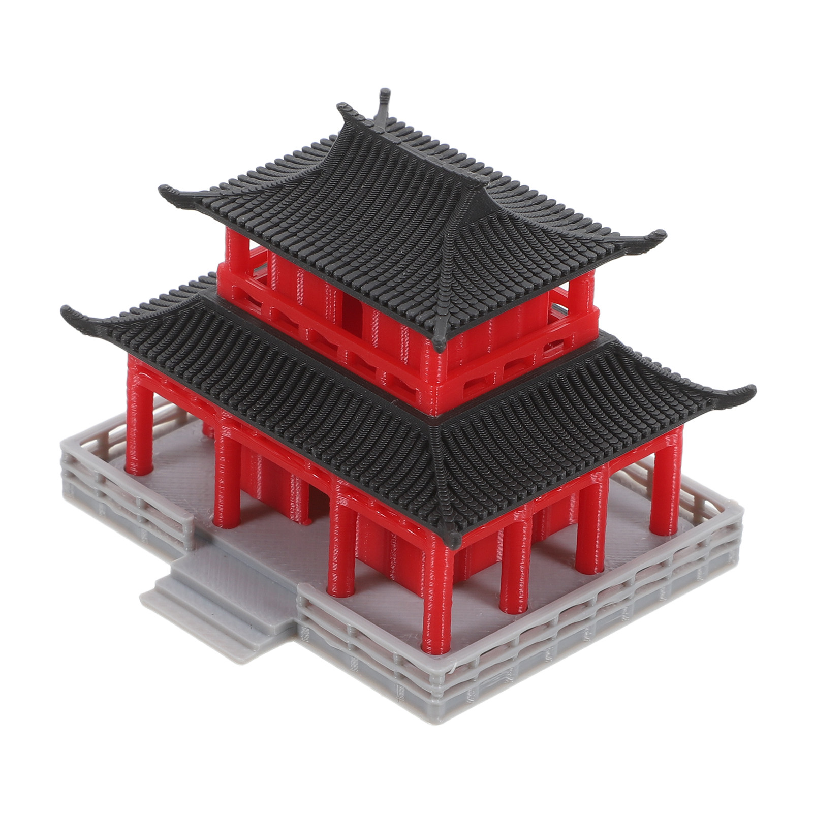 Fish Toy In Aquarium - Mini pavillon pagode, architecture chinoise ancienne,