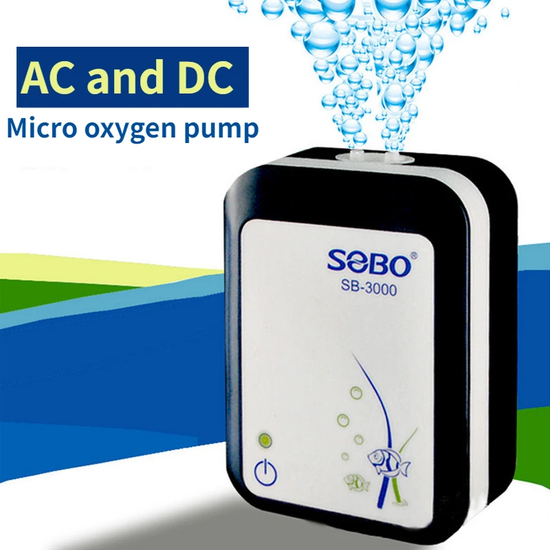 Aquarium Fish Big - SEBO-Pompe à oxygène portable à grand