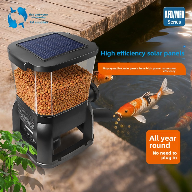 Aquarium Fish Big - Mangeoire automatique pour poissons Jebao Solar,