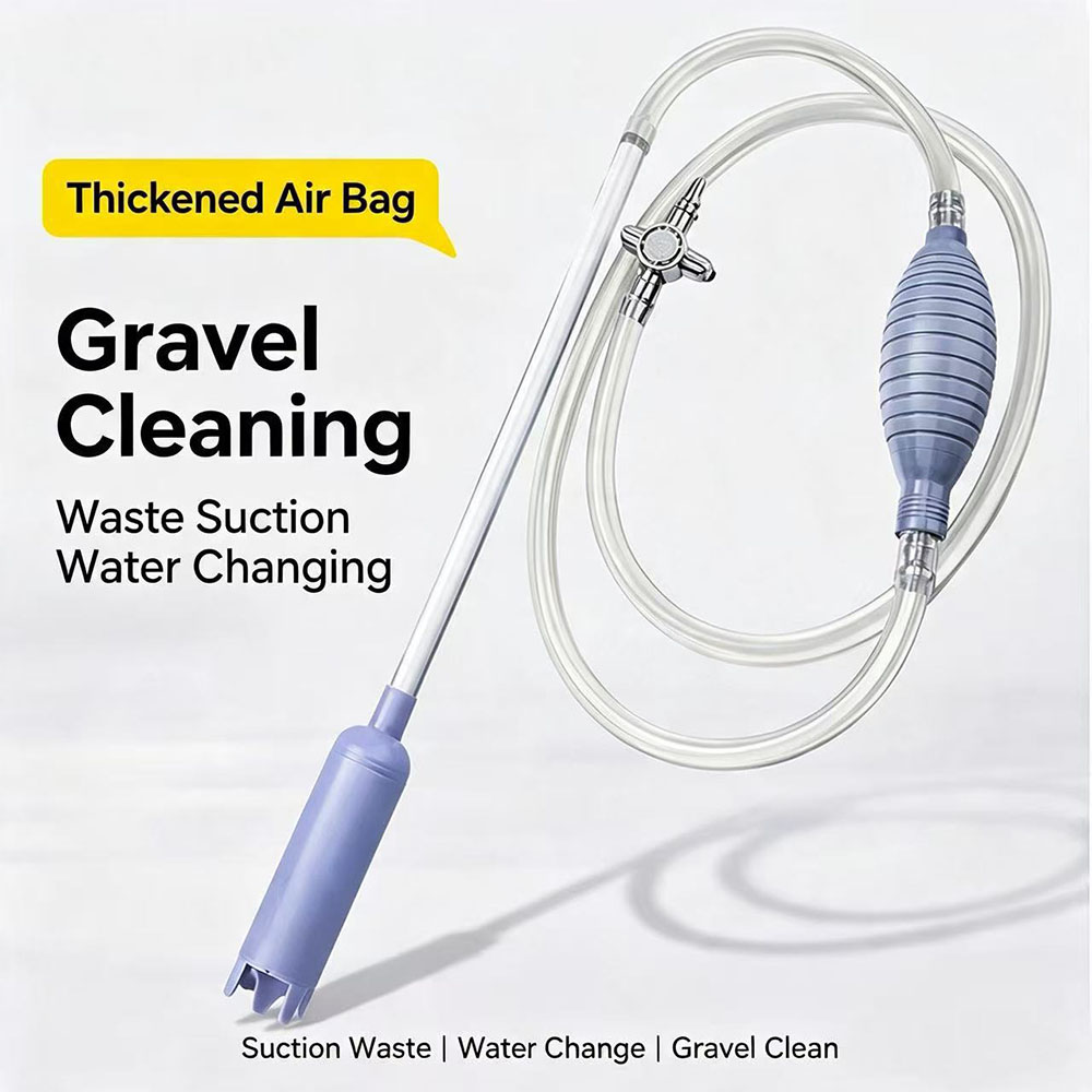 Gravel Vacuum Cleaner - Siphon de nettoyage de gravier d'aquarium,