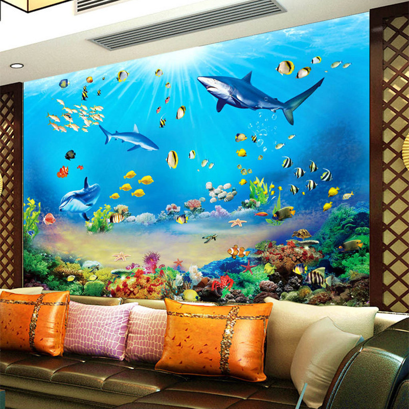 Papier peint photo mural HD Mo - Aquarium Fish Live Wallpaper avis et prix