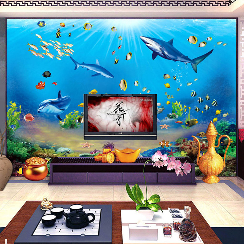 Papier peint photo mural HD Mo - Aquarium Fish Live Wallpaper avis et prix