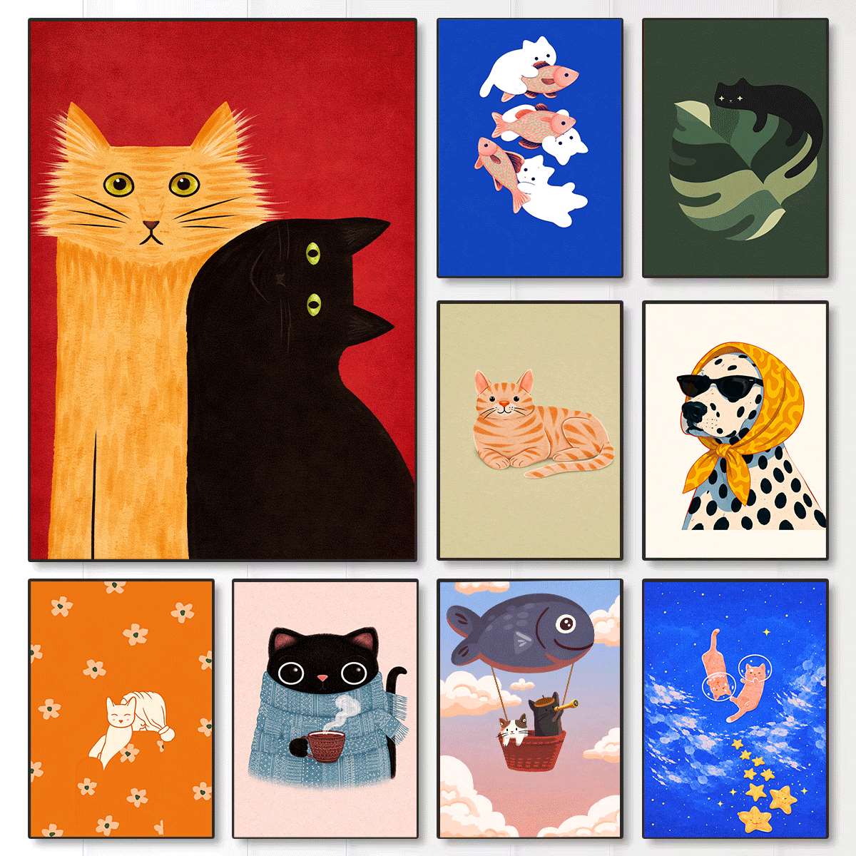 Affiche murale imprimée chaton - Live Plant Fertilizer avis et prix