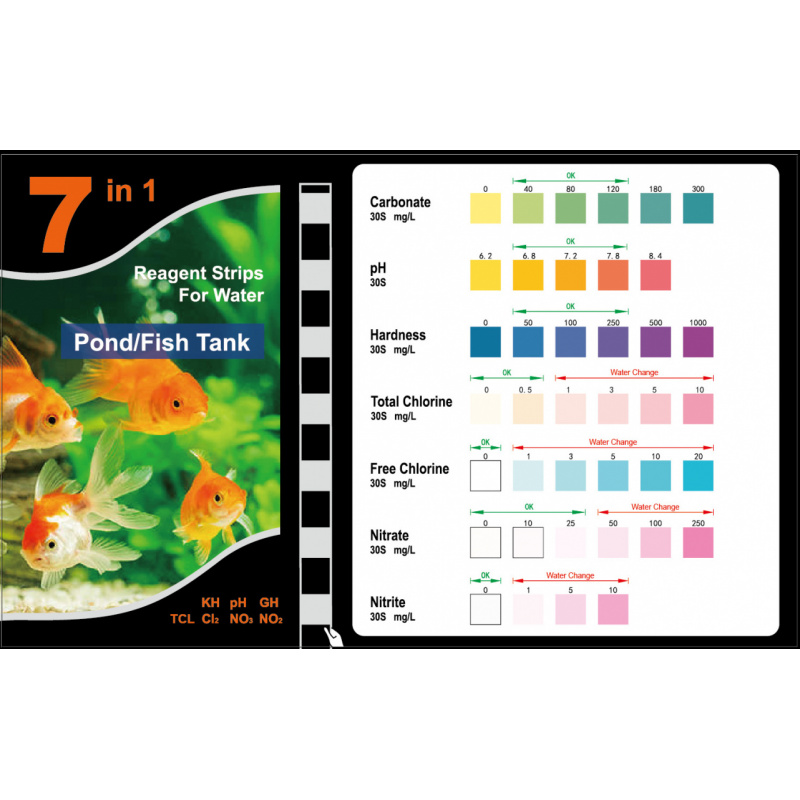 Bande de test de PH 7 en 1, Ki - Aquarium Fish Quality avis et prix