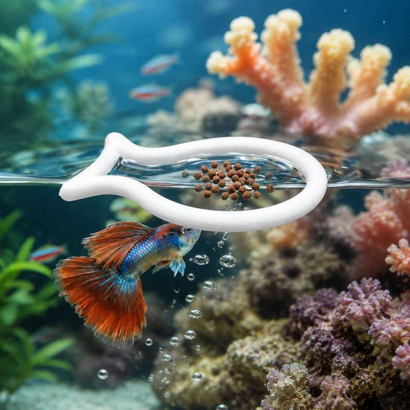 Anneau flottant en forme de po - Aquarium Fish Price avis et prix