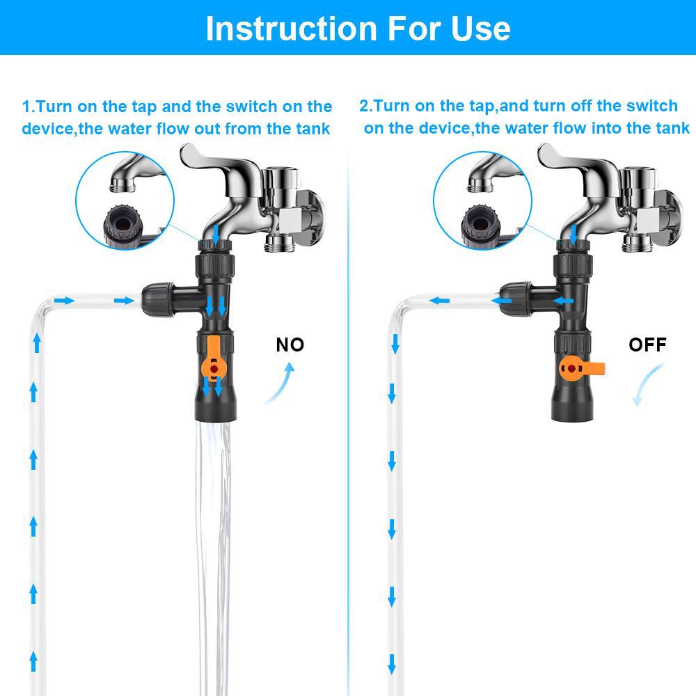 Changeur d'eau d'aquarium sans - Gravel Vacuum Cleaner avis et prix
