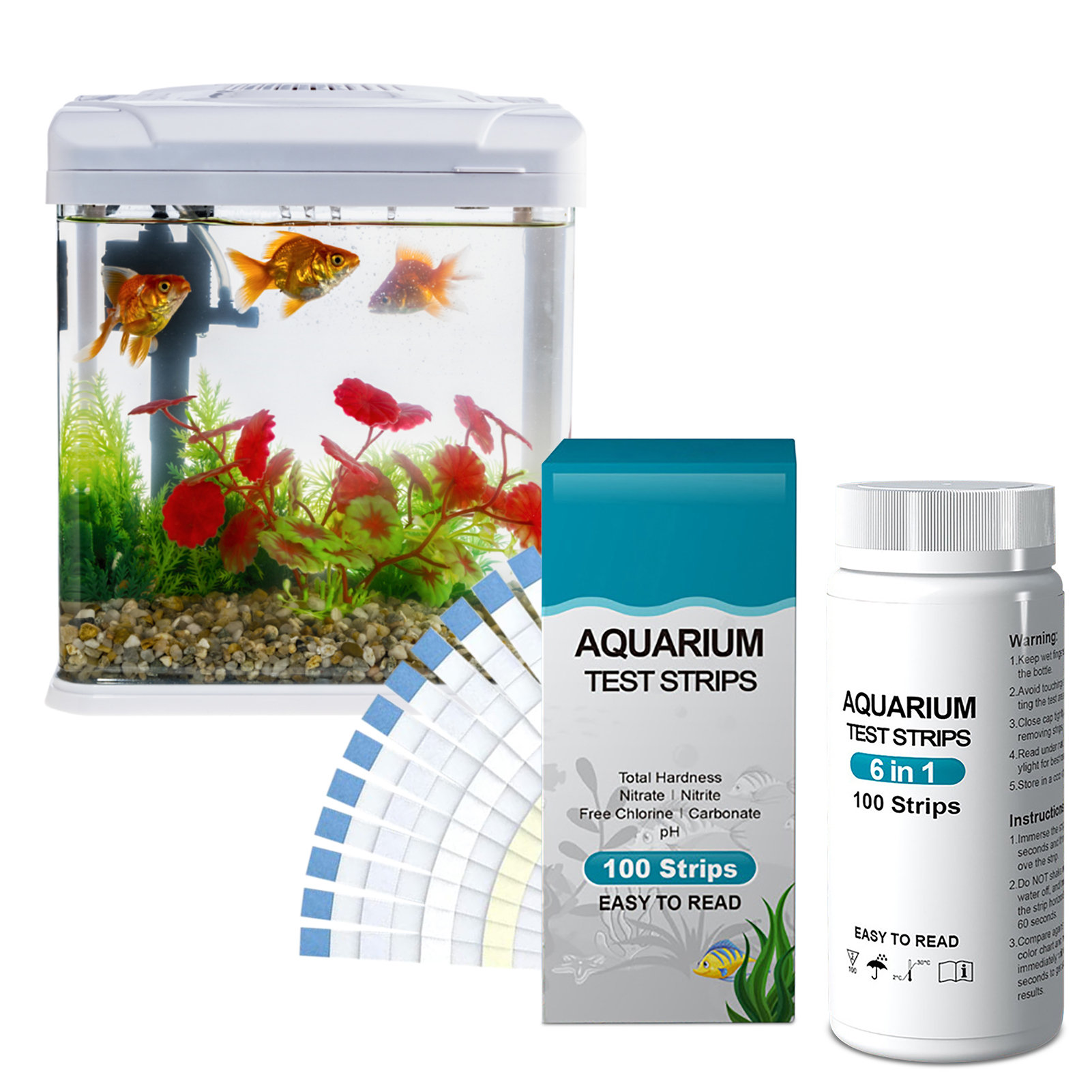 Kit de bandelettes de test de  - Aquarium Fish Quality avis et prix