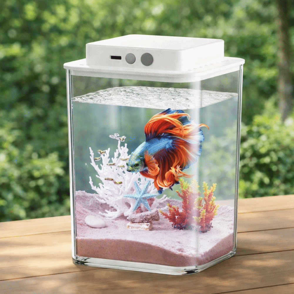Aquarium transparent pour pois - Fish Toy In Aquarium avis et prix