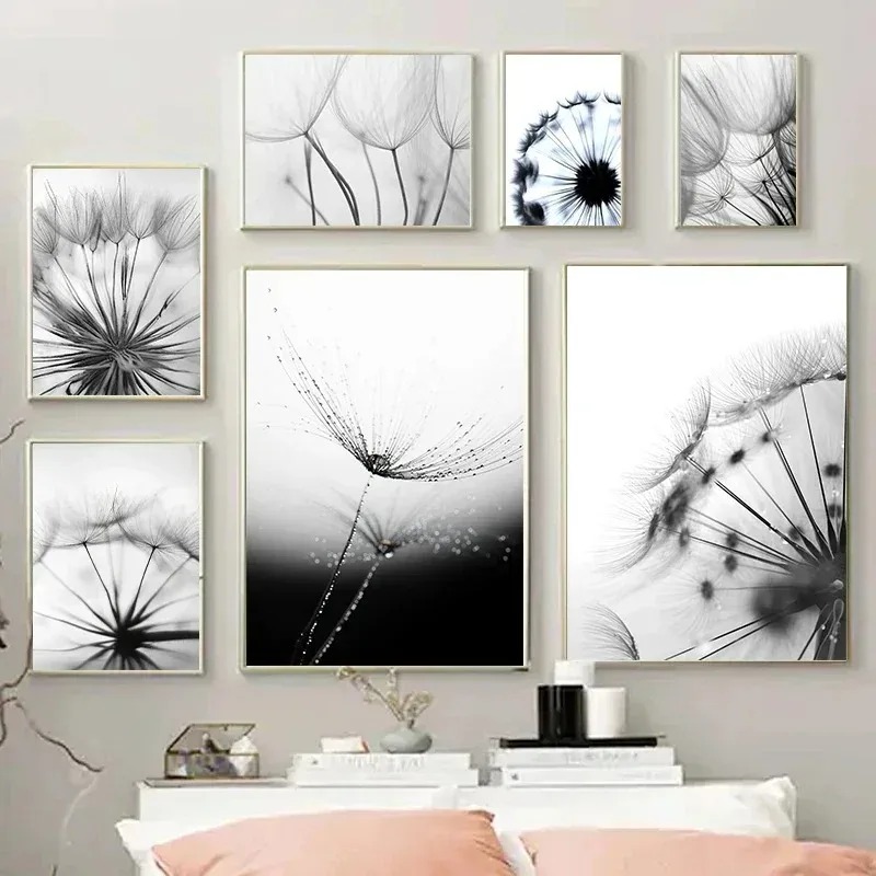 Toile d'art mural moderne noir - Live Plant Fertilizer avis et prix