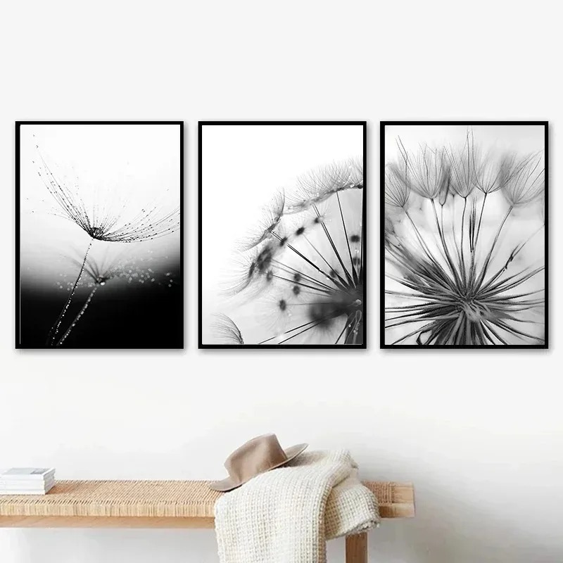 Toile d'art mural moderne noir - Live Plant Fertilizer avis et prix