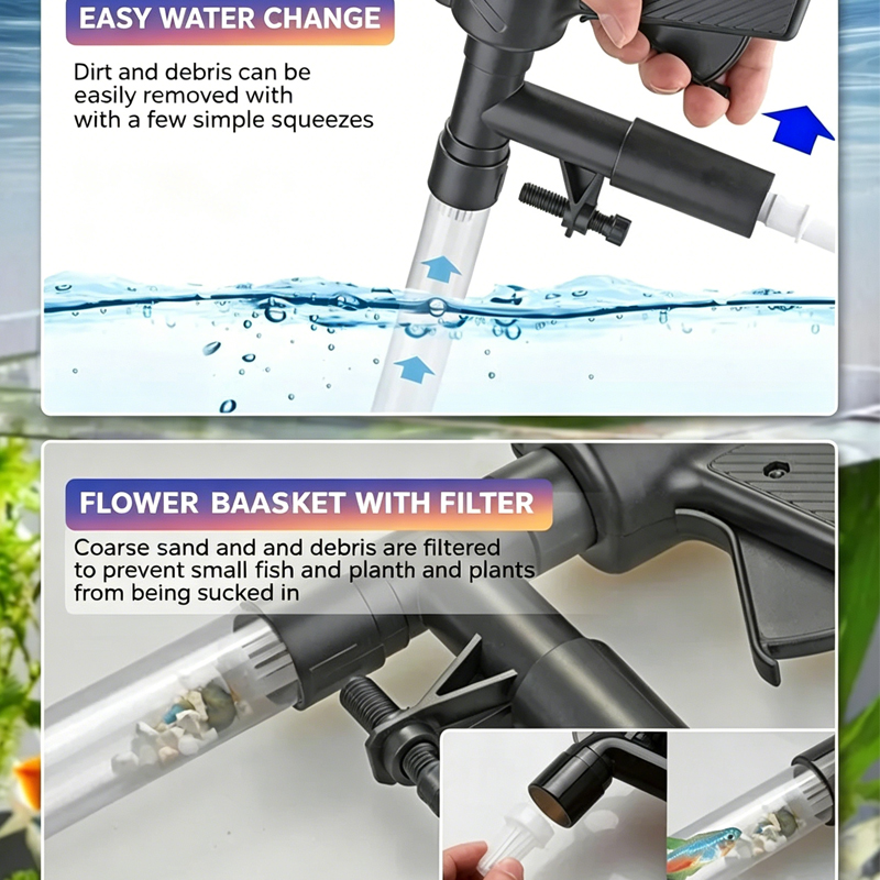 Pompe de vidange d'eau pour aq - Gravel Vacuum Cleaner avis et prix
