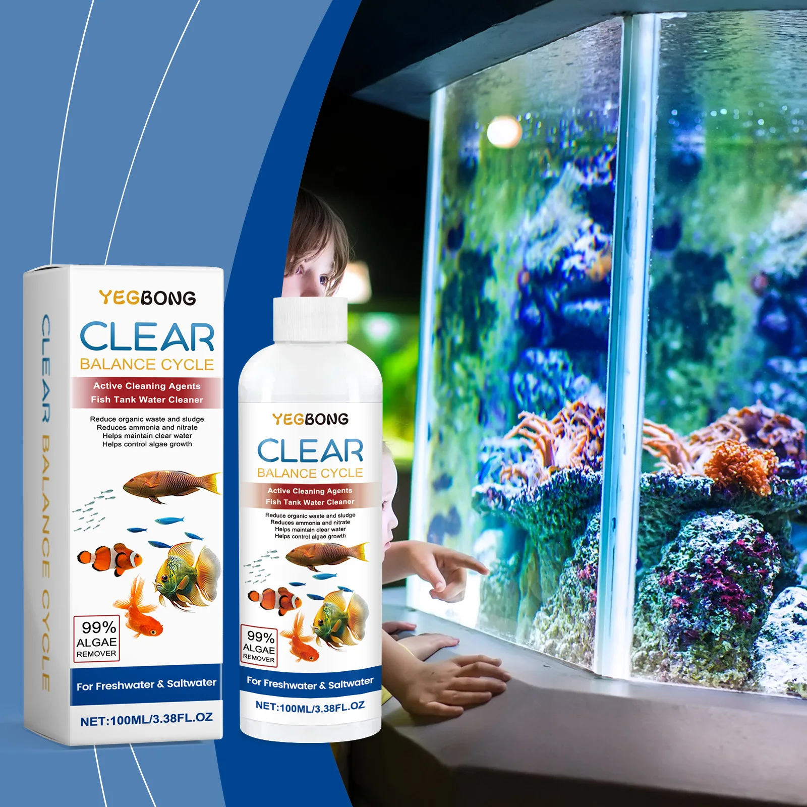 Dissolvant d'algues pour aquar - Aquarium Fish Quality avis et prix