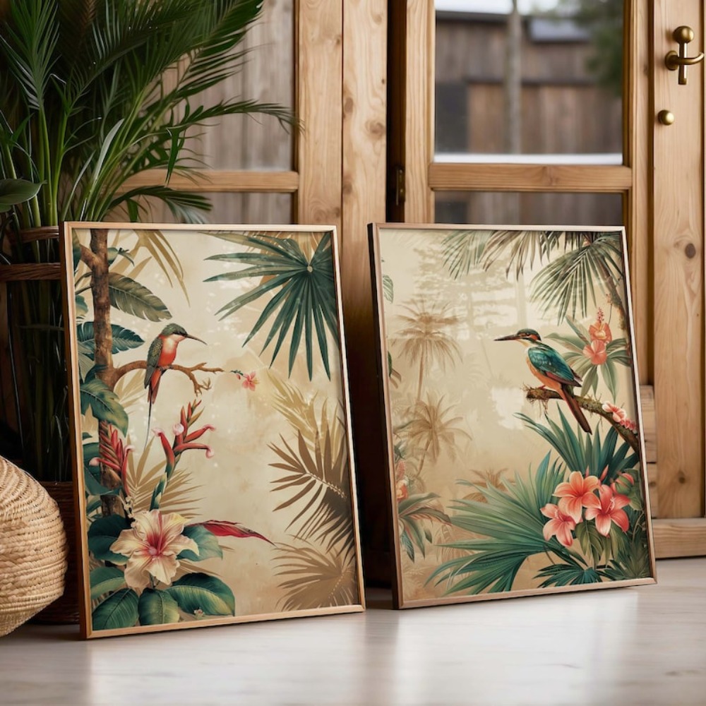 2 affiches d'oiseaux de plante - Live Plant Fertilizer avis et prix