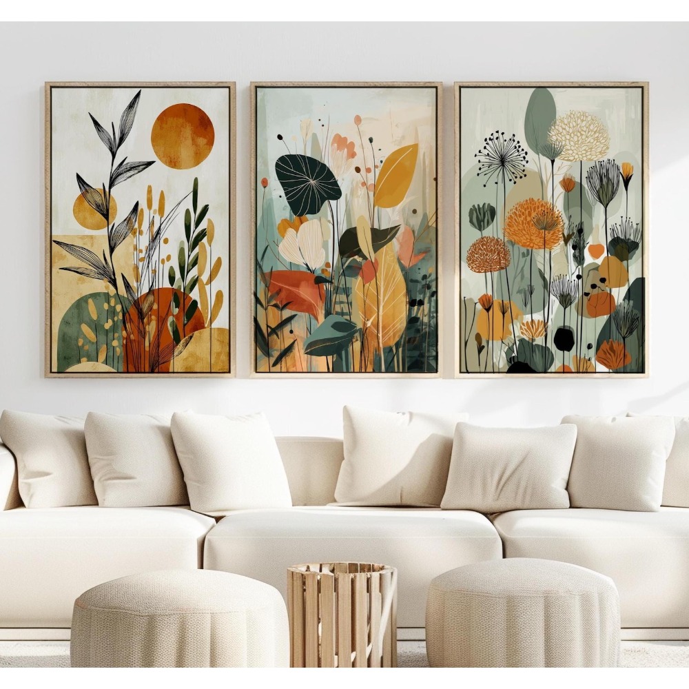 Lot de 3 affiches murales bohè - Live Plant Fertilizer avis et prix