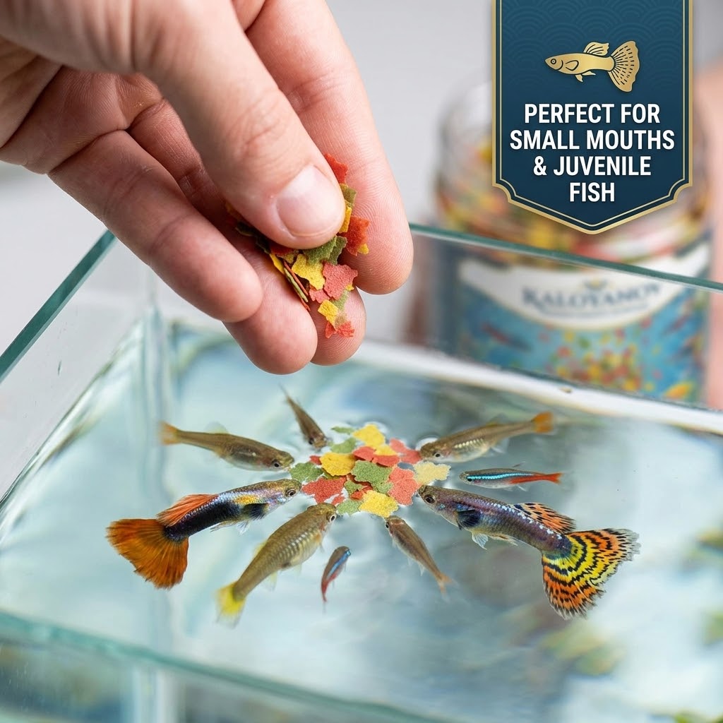 Flocons de nourriture pour poi - Aquarium Fish Price avis et prix