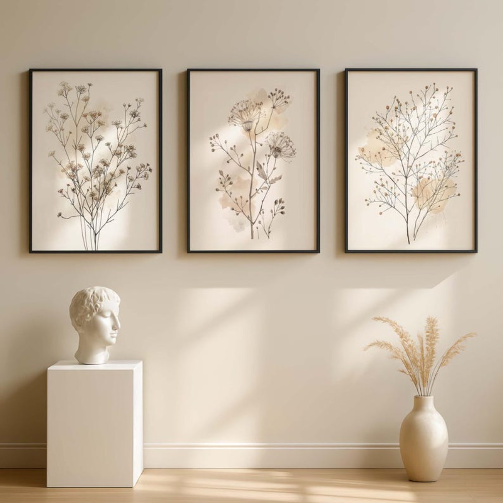 Art mural végétal sans cadre,  - Live Plant Fertilizer avis et prix