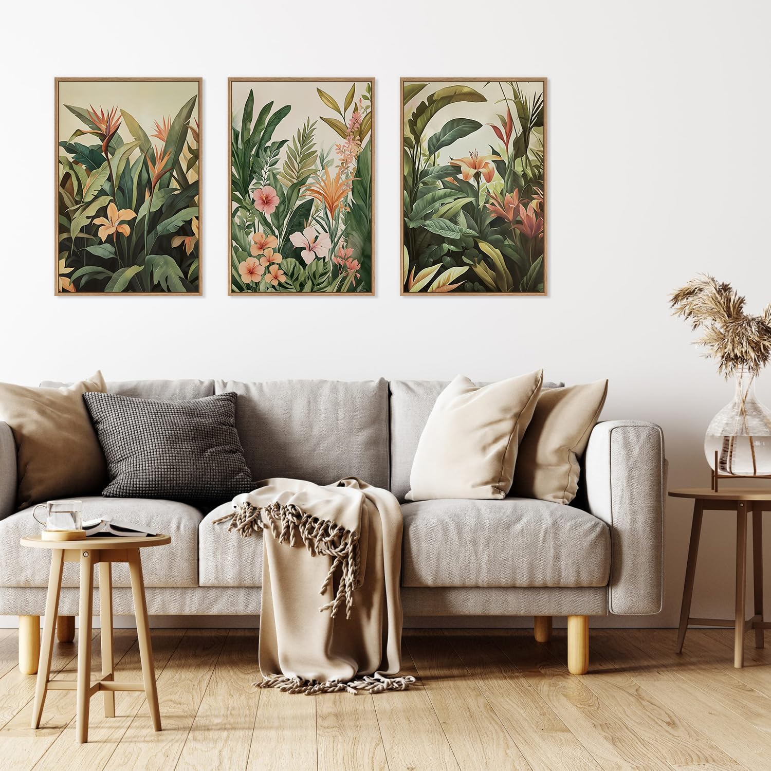 Lot de 3 tableaux sur toile sa - Live Plant Fertilizer avis et prix